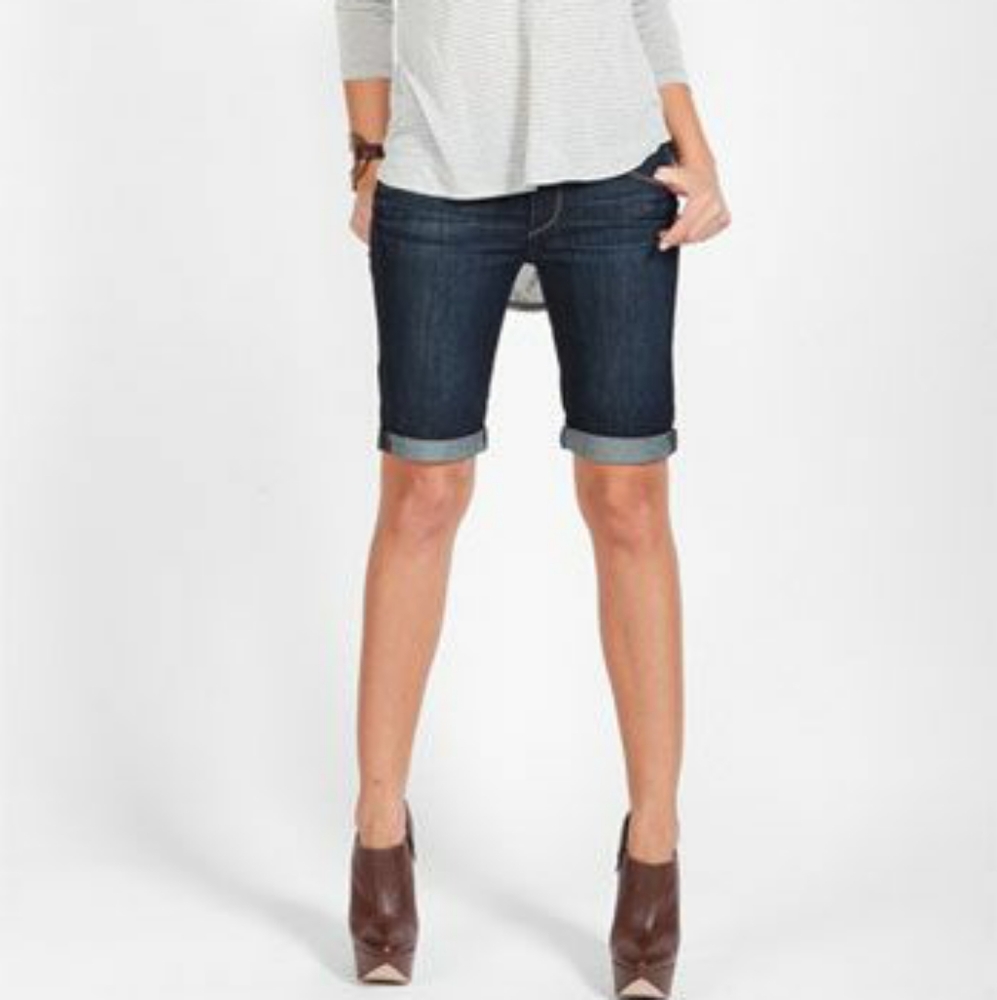 PAIGE PREMIUM DENIM Jax Stretch Bermuda Cuff Short
